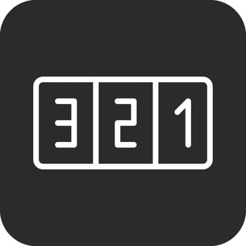 Countdown Vector Icon