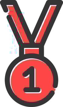 Medal Creative Icon Design vector