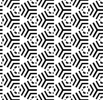 Black seamless abstract pattern. Overlay for background and backdrop. Ornamental design. PNG graphic illustration with transparent background.