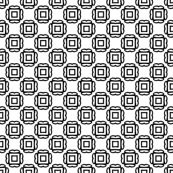 Black seamless abstract pattern. Overlay for background and backdrop. Ornamental design. PNG graphic illustration with transparent background.