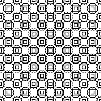 Black seamless abstract pattern. Overlay for background and backdrop. Ornamental design. PNG graphic illustration with transparent background.