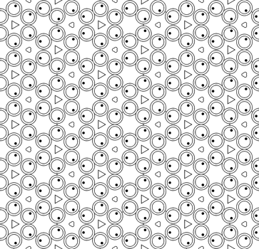 Black seamless abstract pattern. Overlay for background and backdrop. Ornamental design. PNG graphic illustration with transparent background.