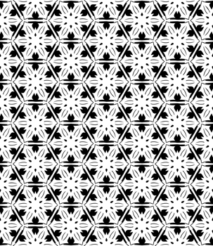 Black seamless abstract pattern. Overlay for background and backdrop. Ornamental design. PNG graphic illustration with transparent background.