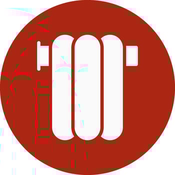 Radiator Creative Icon Design vector