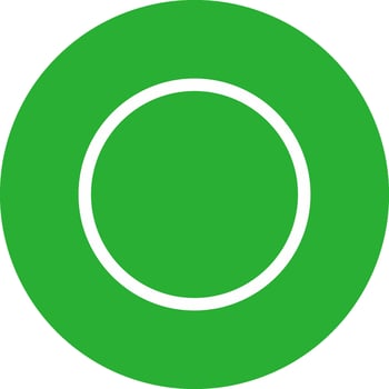 Circle Creative Icon Design vector