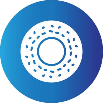 Bagel Creative Icon Design vector