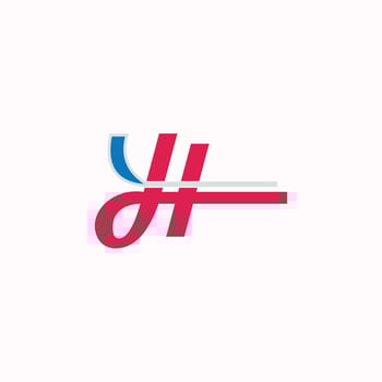 yh and hy letter logo design.yh,hy initial based alphybet icon logo design vector