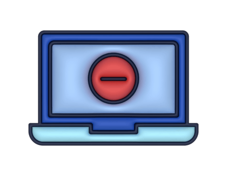 a 3d Laptop Remove on a transparent background png