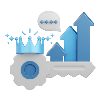 3d rendering keyword ranking isolated useful for digital marketing, advertisement, technology, seo, website, internet, optimization, online, network and other png