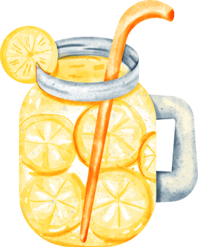 watercolor sea lemonade png