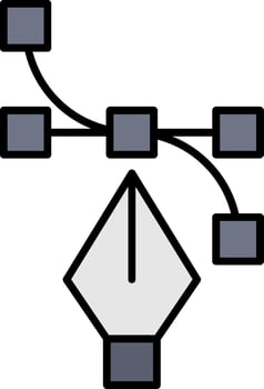 Vector Line Filled Icon