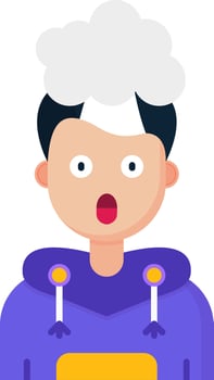 Exploding Line Filled Icon vector
