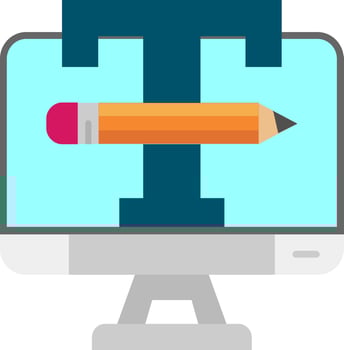 Logo design Line Filled Icon vector