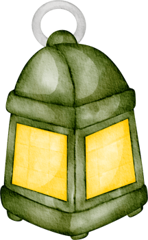 watercolor lantern clip art png