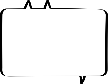 Animal pet cat Black and white speech bubble balloon, icon sticker memo keyword planner text box banner, flat png transparent element design
