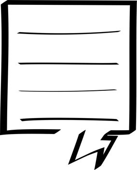 Black and white speech bubble balloon, icon sticker memo keyword planner text box banner, flat png transparent element design