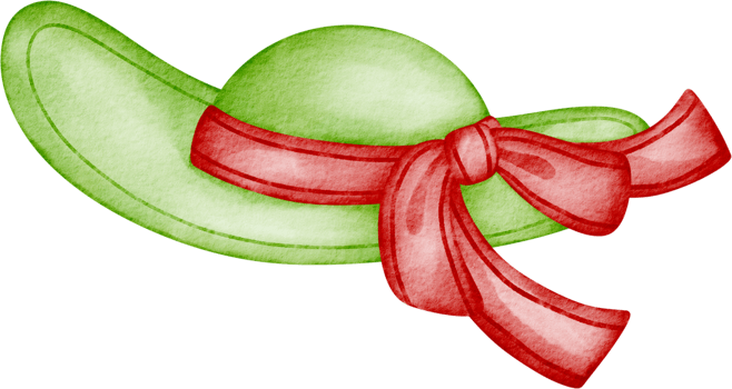 watercolor travel hat clip art png