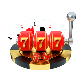 3d render object casino png