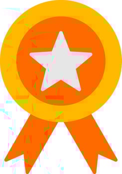 Badge Flat Icon vector