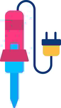 Welding Equipment Flat Icon vector