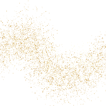 Aesthetic golden splatter png