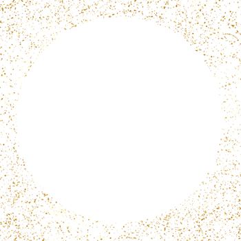 Aesthetic golden splatter png