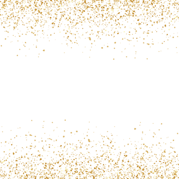 Aesthetic golden splatter png