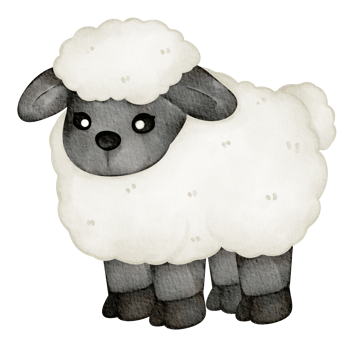 watercolor animal sheep png