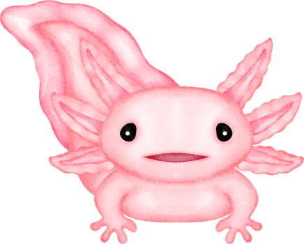 axolotl clip art png