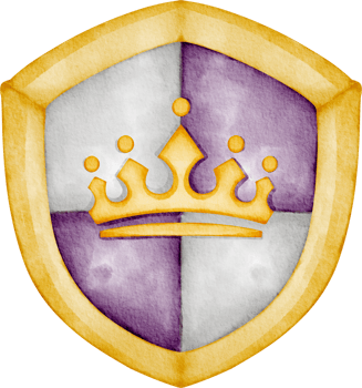 watercolor shield clip art png