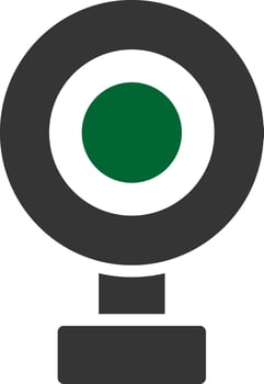 Webcam Creative Icon Design vector