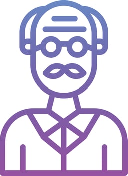 Grandfather Vector Icon