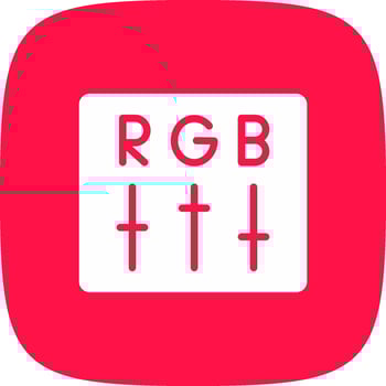 Rgb Creative Icon Design vector