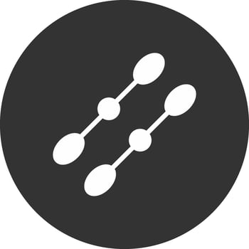 Cotton Swab Creative Icon Design vector