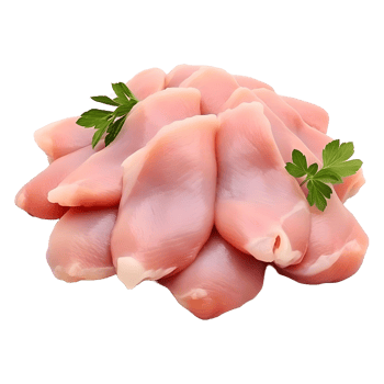 AI generated 3D Rendering of a Chicken Raw Meat on Transparent Background - Ai Generated png