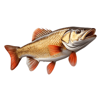 AI generated 3D Rendering of a Beautiful Colorful Ocean Fish on Transparent Background - Ai Generated png