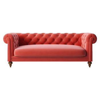 AI generated 3D Rendering of a Sofa on Transparent Background - Ai Generated png