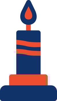 Candle Creative Icon Design vector