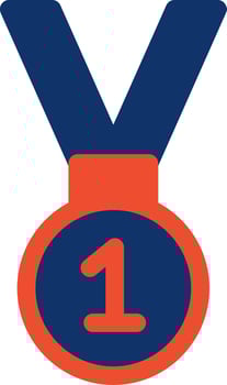 Medal Creative Icon Design vector