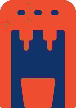 Dispenser Creative Icon Design vector