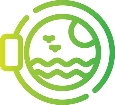Porthole Creative Icon Design vector