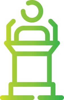 Speech Creative Icon Design vector