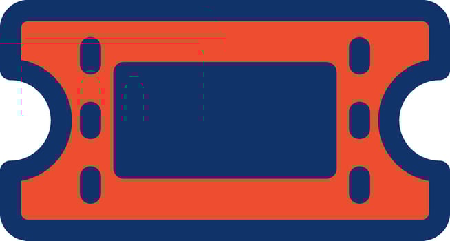 Tickets Creative Icon Design vector