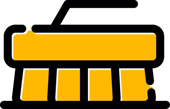 Brush Creative Icon Design vector