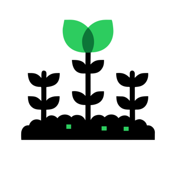AI generated planting tree seedlings png