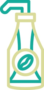 Coffee Syrup Vector Icon