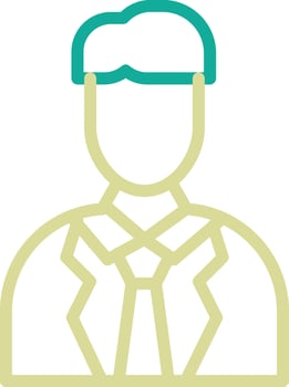 Male Financial Advisor Vector Icon