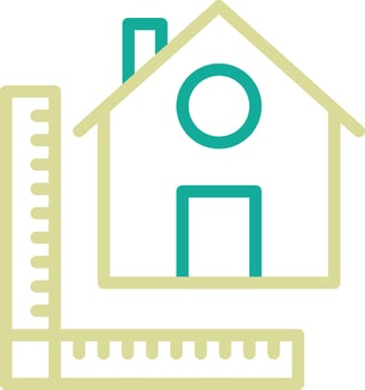 House Plan Vector Icon