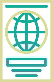 Passport Vector Icon
