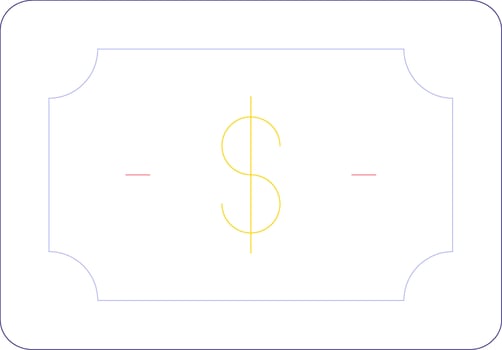 Dollar Note Vector Icon